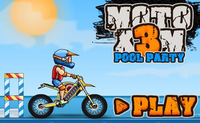 Moto X3M Pool Party