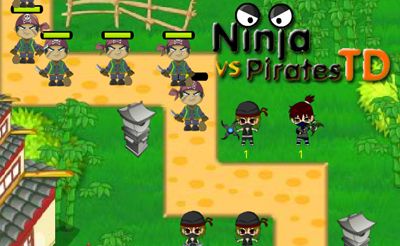 Ninjas vs Pirates Tower Defense