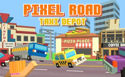 Pixel Road: Taxi Depot