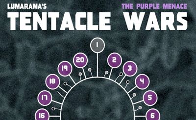 Tentacle Wars the Purple Menace